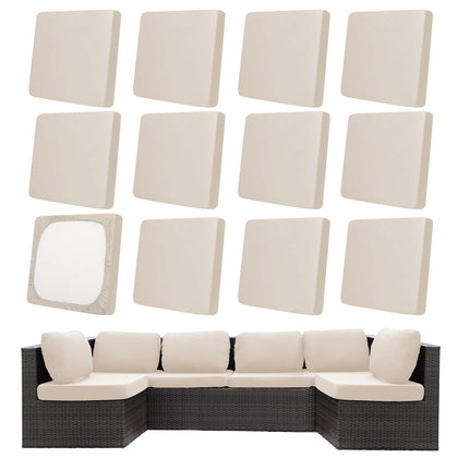 MRGSDL patio stretch cushion cover in navy provides outdoor protection.