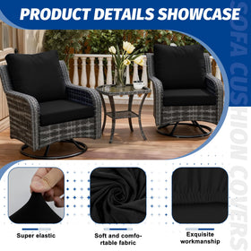 MRGSDL cushion cover stretch fabric enables flexible, secure protection.