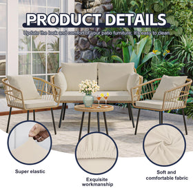 MRGSDL stretch fabric cushion cover detail highlighting elasticity and fit.