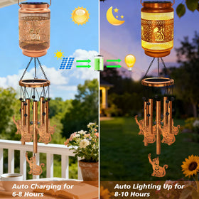 MRHEPHAESTUS aluminium wind chime tubes are rustproof for durable outdoor use.