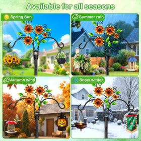 MRHEPHAESTUS easy-install portable shepherd hooks for flexible arrangement