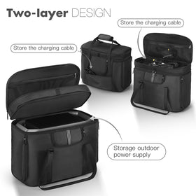 MRINCA Delta-compatible organizer pocket neatly stores cables and adapters