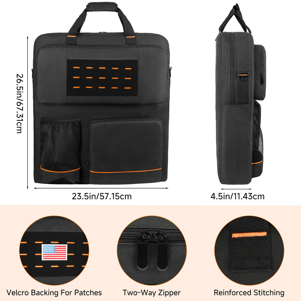 MRINCA storage case shields Solix PS200 and accessories on the road.