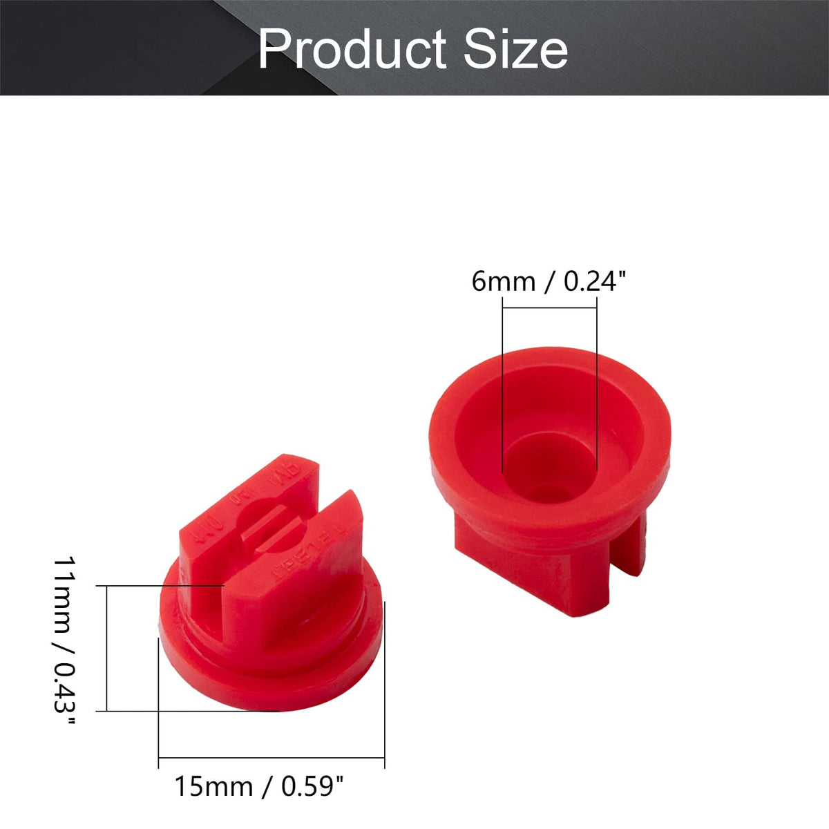 MroMax 14-piece nozzle set designed for backpack sprayers and efficient broadcast spraying.
