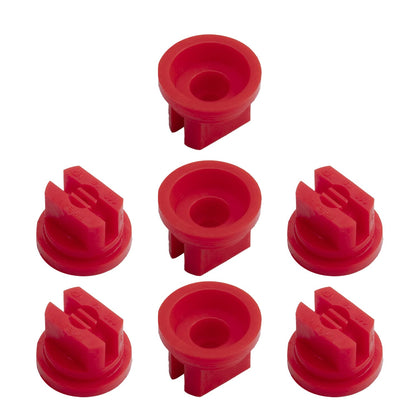 MroMax flat-fan spray tip with 0.4 mm aperture for even garden coverage.