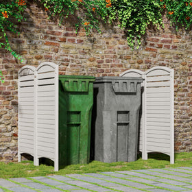 Mrosaa panels resist rust, offering durable, low maintenance privacy.