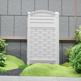 Mrosaa privacy screens clean easily with a hose for quick upkeep.