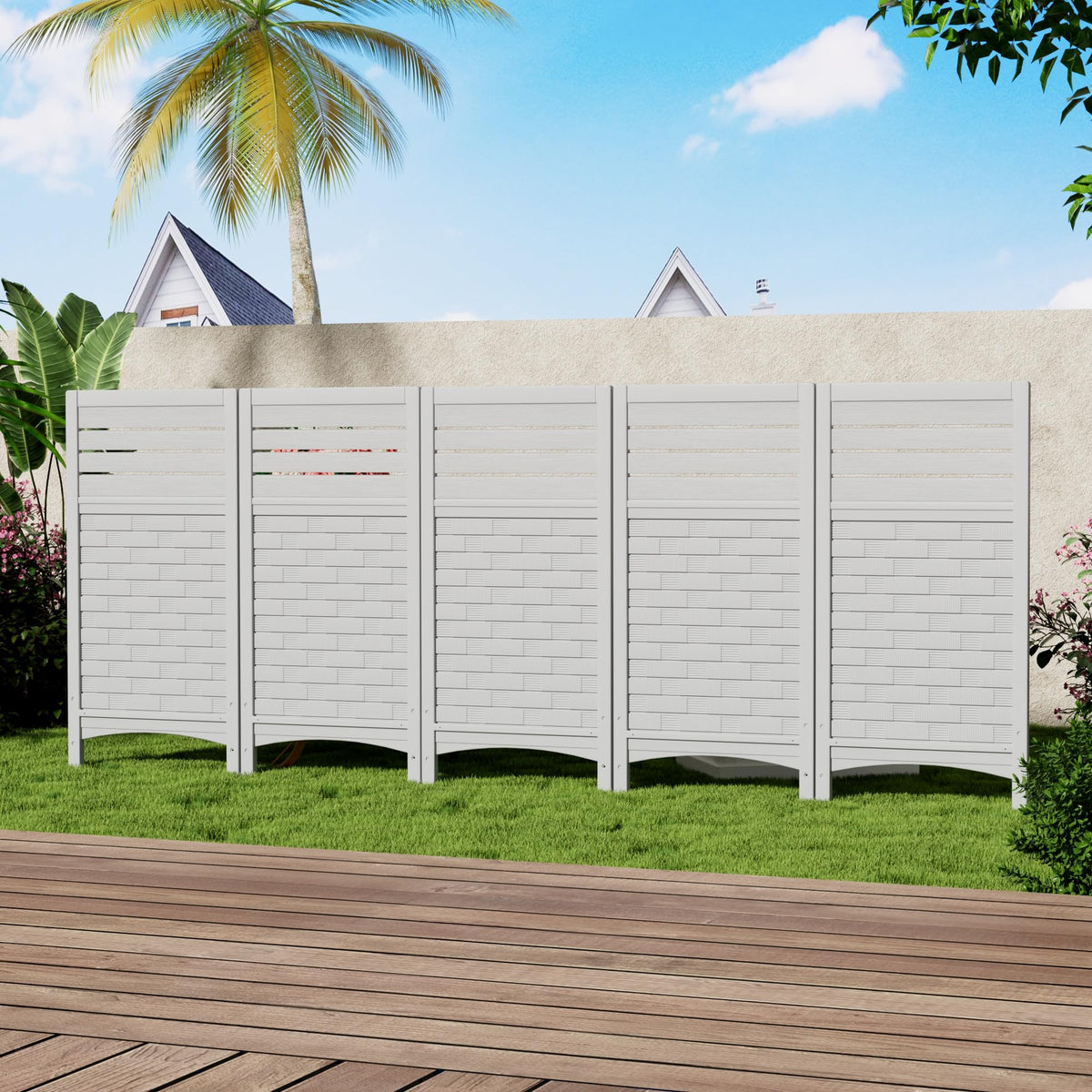 Mrosaa L shaped configuration keeps tight areas covered and tidy.