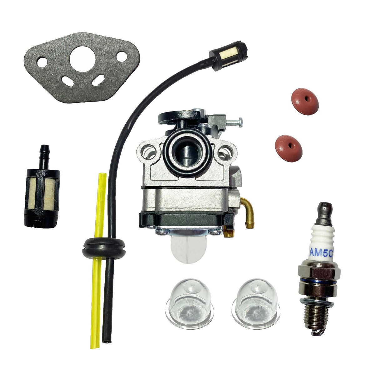 MrOunisite gasket set for Ryobi S430 carburetor ensures tight seals and efficient operation.