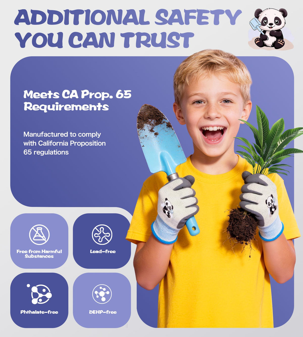 Mr.Panda gloves are machine washable and air-dry