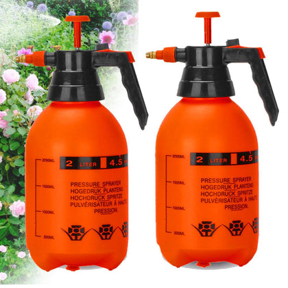 MRPAPA 2L handheld sprayer in orange, ideal for quick garden watering.