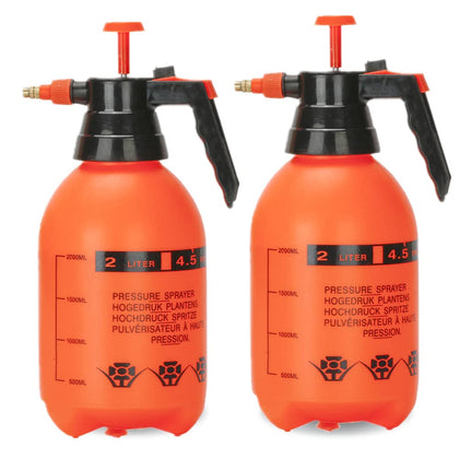 MRPAPA 2L orange pump sprayer with adjustable nozzle for precise garden mist.