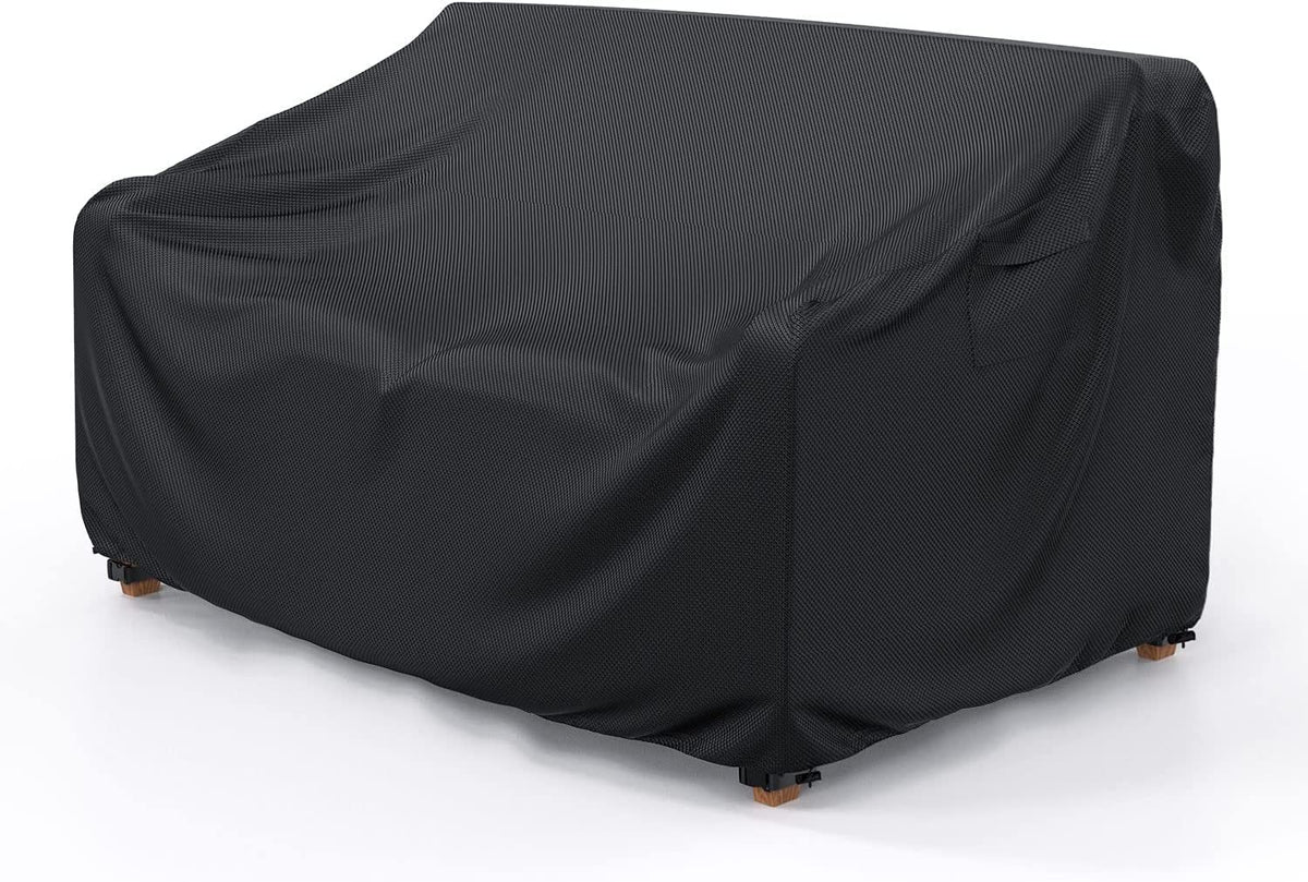 Mrrihand heavy-duty patio sofa cover for 78w-42d-32h protects a 3-seater