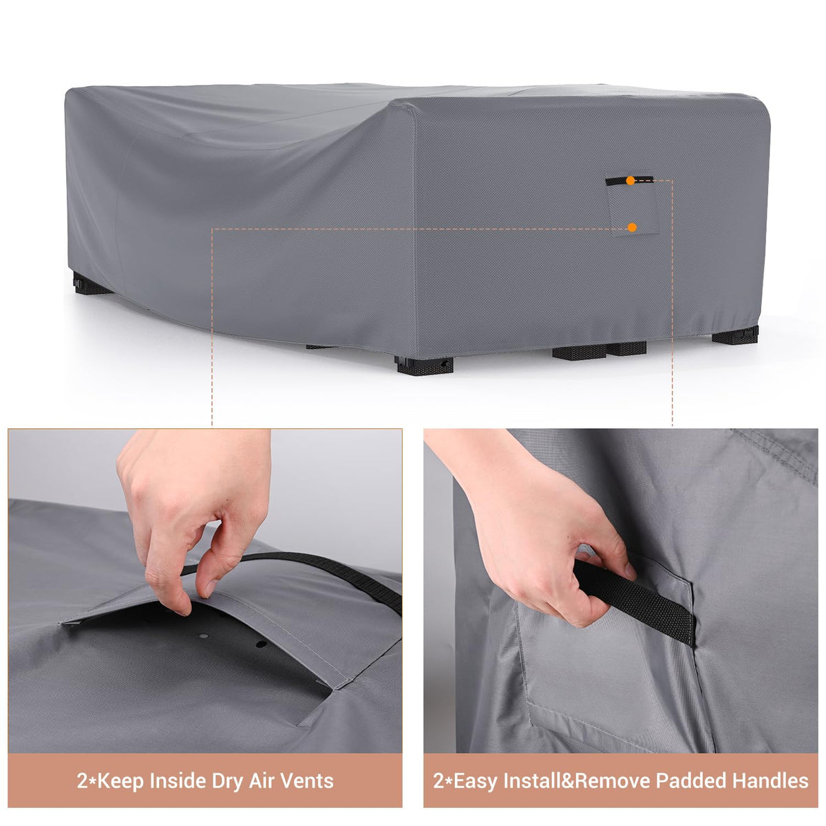 Mrrihand durable 420D Oxford fabric resists wear for long-term use.