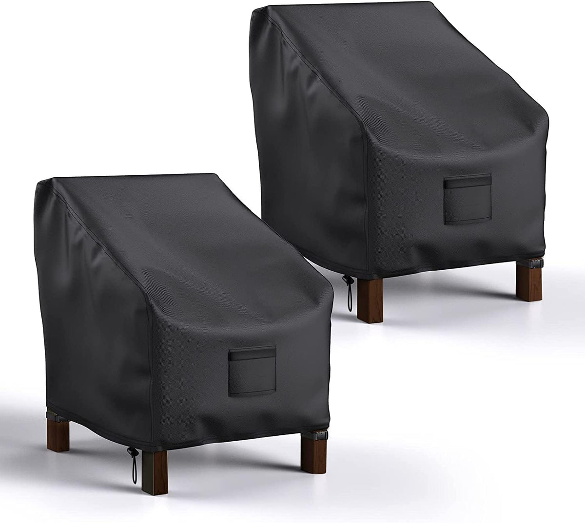 Mrrihand patio chair cover front view protecting outdoor chairs from sun and rain