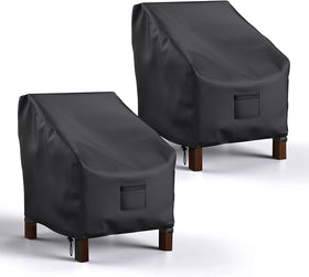 Mrrihand patio chair cover front view protecting outdoor chairs from sun and rain