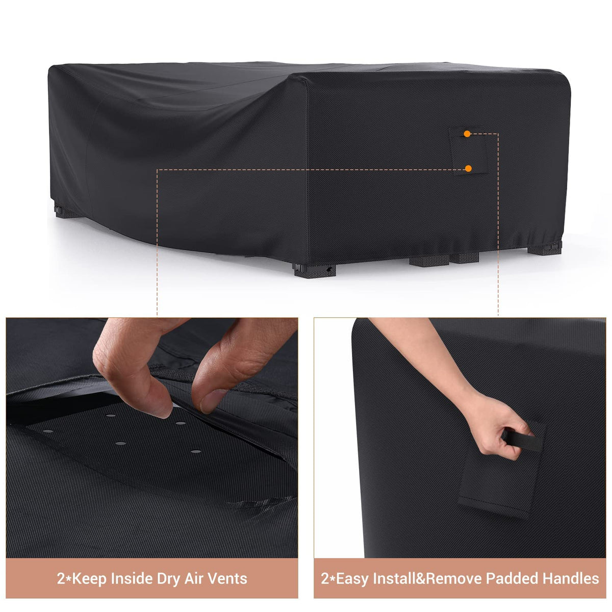 Mrrihand 420D Oxford outer fabric for long-lasting outdoor protection