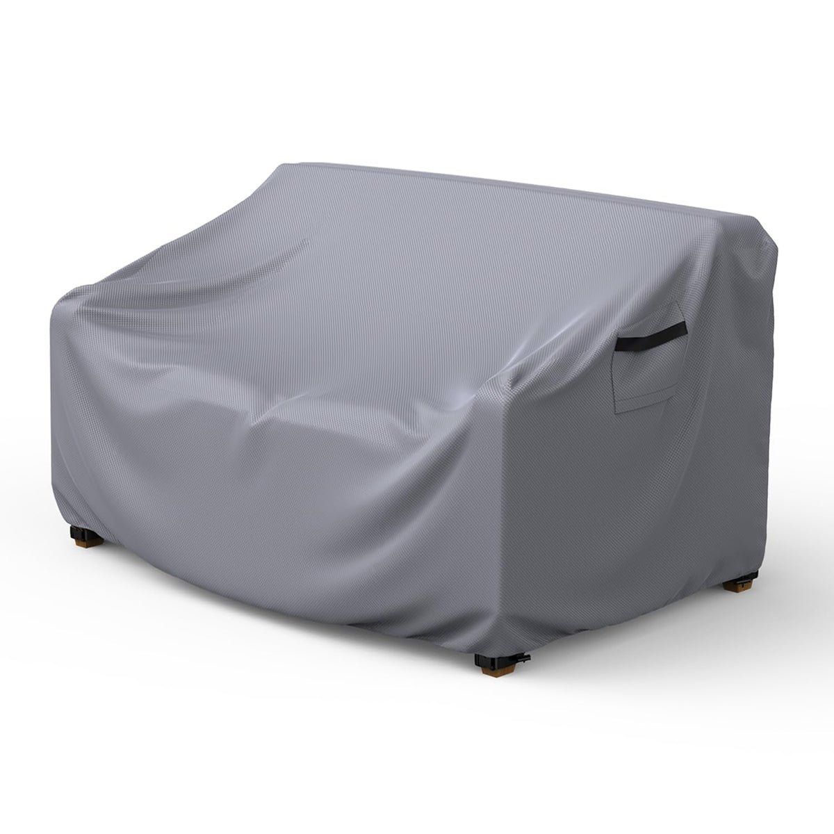 Mrrihand heavy duty patio sofa cover on a 3-seat sofa protects from rain and sun