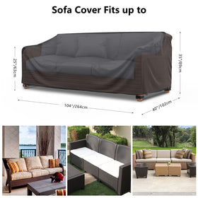 Mrrihand waterproof fabric keeps cushions dry during sudden showers.