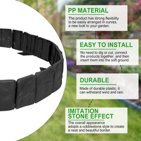 MSISILY anchoring spikes ensure stable installation in wind and rain