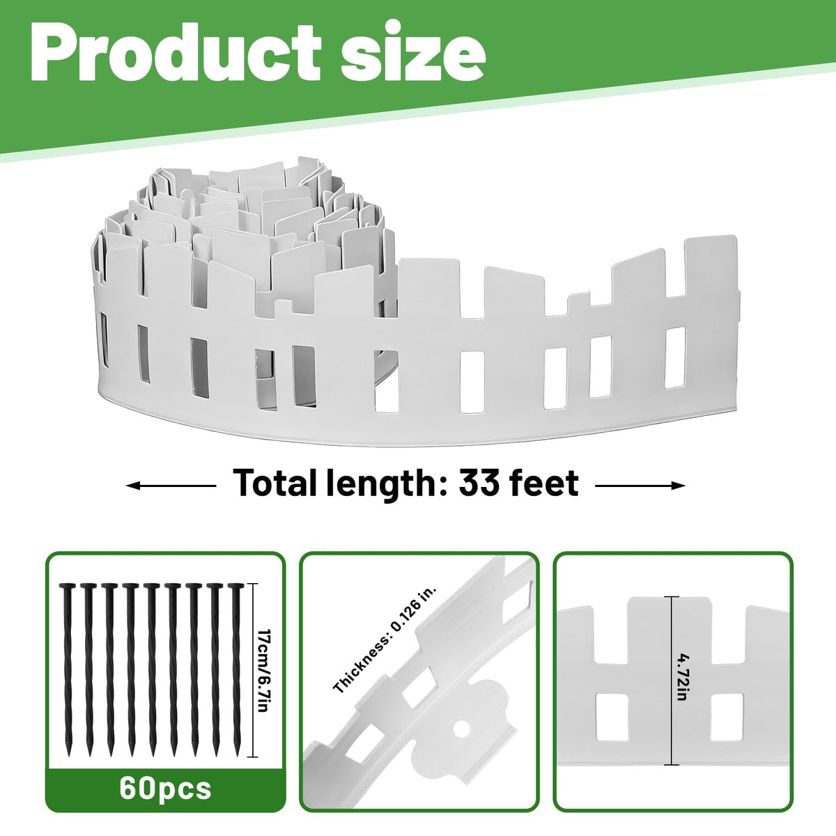 MSISILY ready-to-use kit simplifies garden edging in minutes