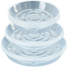 MSKIAUO plant saucer 6inch for drainage and floor protection.