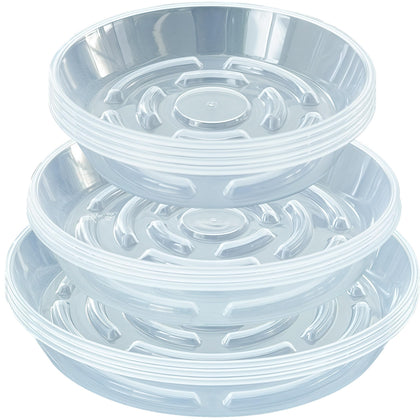 MSKIAUO plant saucer 6inch for drainage and floor protection.