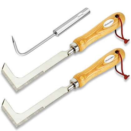 Msstoodun 2 pack crack weeder tool for precise crack weed removal