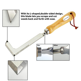 Msstoodun heavy duty blade close up for tough weed removal