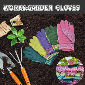 MSUPSAV Lake Blue gloves with adjustable cuff for a snug fit