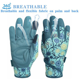MSUPSAV women's fit in Lake Blue suitable for garden tasks