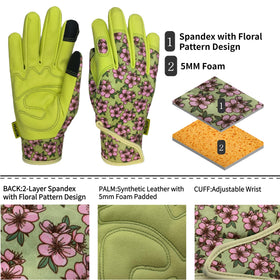 MSUPSAV palm with foam padding for comfort during gardening tasks.