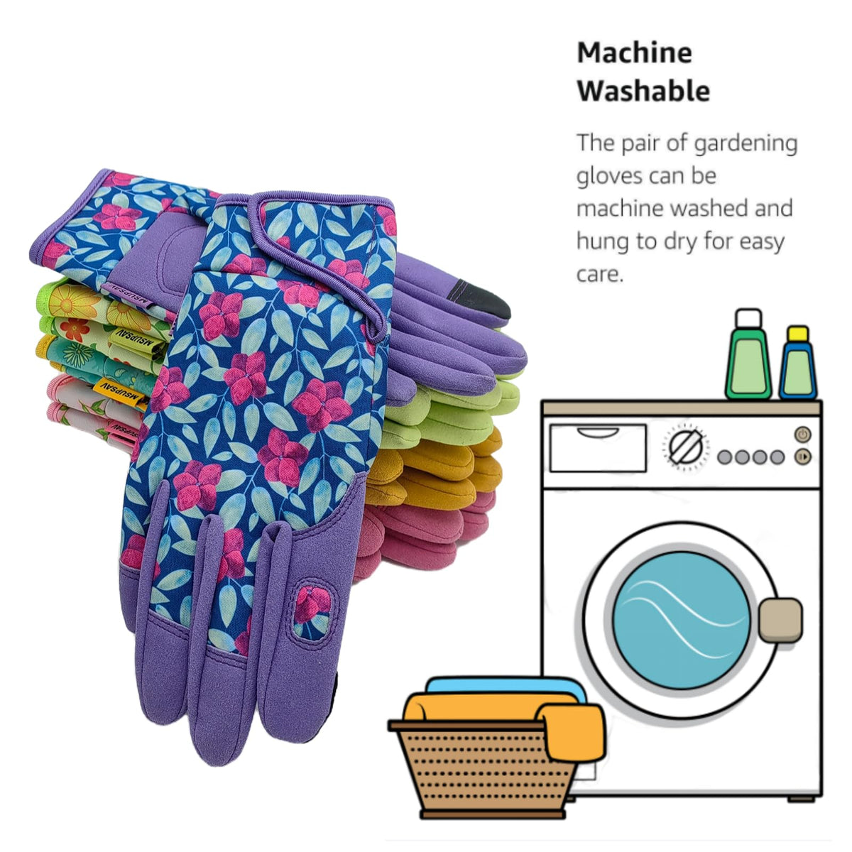 MSUPSAV gloves with adjustable cuff for a secure, personalized fit
