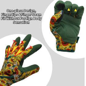 MSUPSAV Gardening Gloves foam padded palm reduces fatigue during planting
