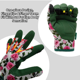 MSUPSAV foam-padded palm delivers comfort and grip during gardening tasks.