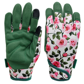 MSUPSAV gardening gloves with palm padding for comfortable gardening tasks.