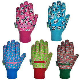MSUPSAV Kids Garden Gloves back stretchable design for flexible, comfortable gardening