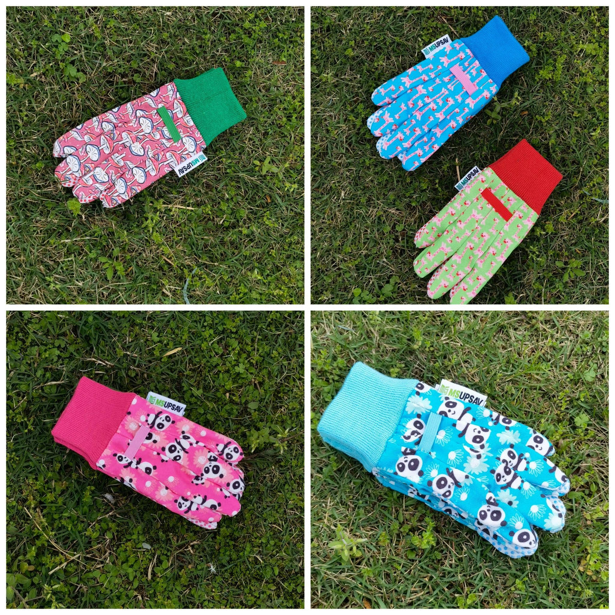 MSUPSAV Kids Garden Gloves perfect for outdoor activities and light DIY