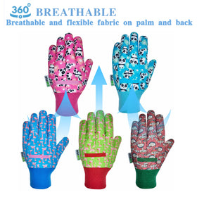 MSUPSAV Kids Garden Gloves available in small sizes for precise fit