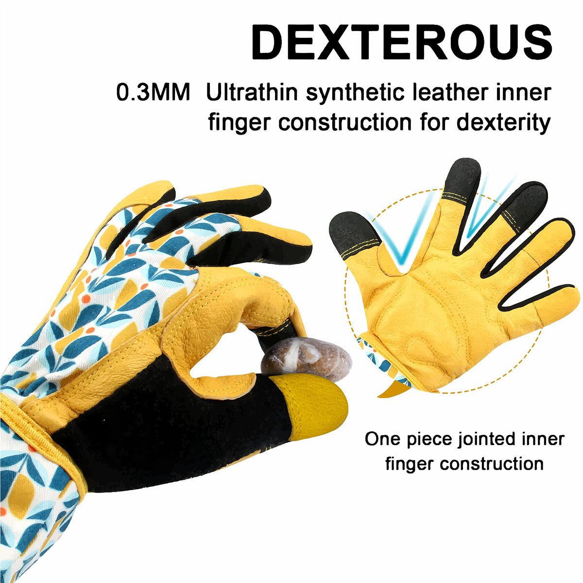 MSUPSAV Tulip cuff view illustrating extended 9-inch forearm protection
