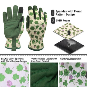 MSUPSAV puncture-resistant gloves reinforced fingertips ideal for digging and planting