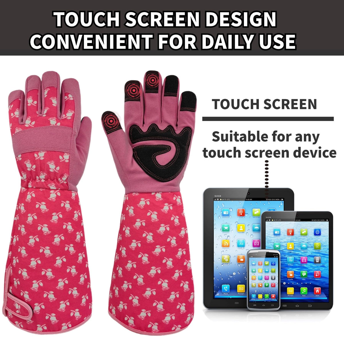 MSUPSAV Rose Pruning Gloves thorn protection for thorny branches