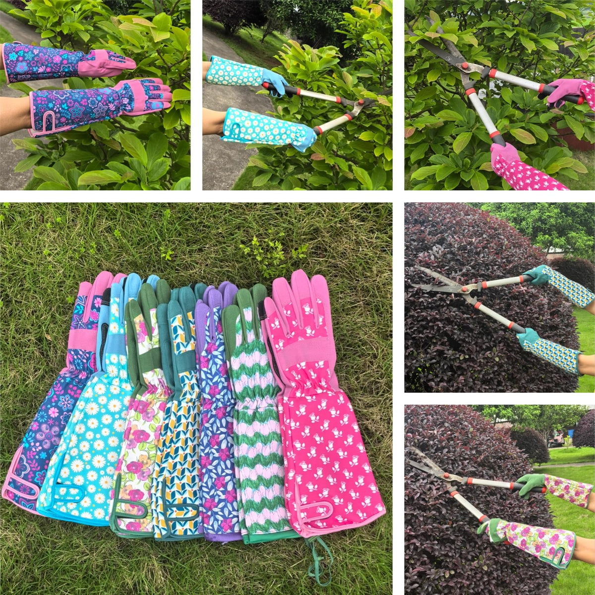 MSUPSAV Rose Pruning Gloves machine washable for easy care