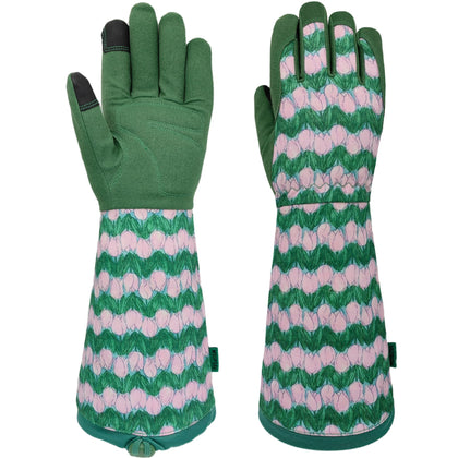 MSUPSAV thorn-proof gloves for women with rose pruning palm for secure grip