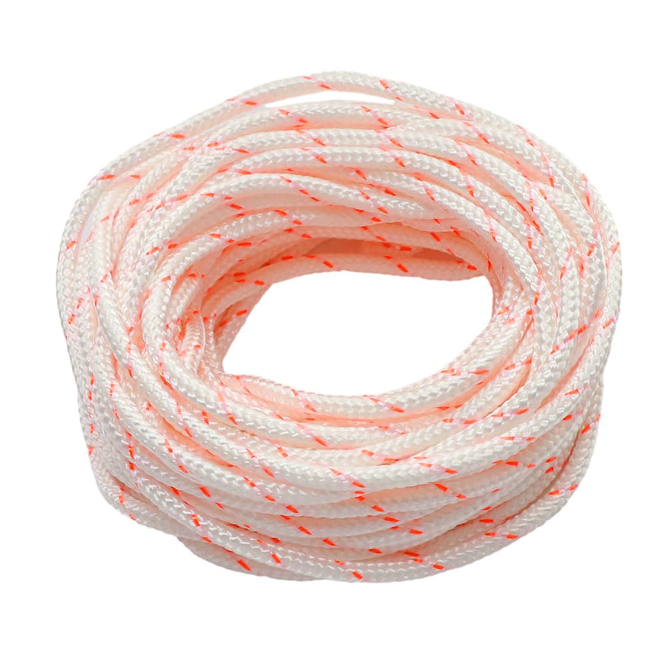 Mtanlo 4mm starter rope 10m roll packaging for easy replacement.