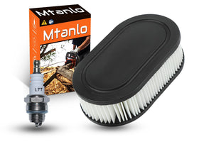 Mtanlo air filter kit shows the air filter component for Troy-Bilt TB110, improving engine airflow