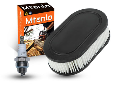Mtanlo air filter kit shows the air filter component for Troy-Bilt TB110, improving engine airflow