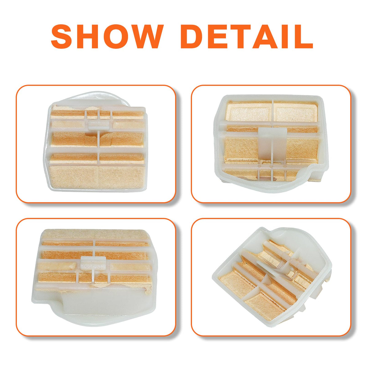 Mtanlo bar nut replacement for secure bar mounting on Husqvarna saws