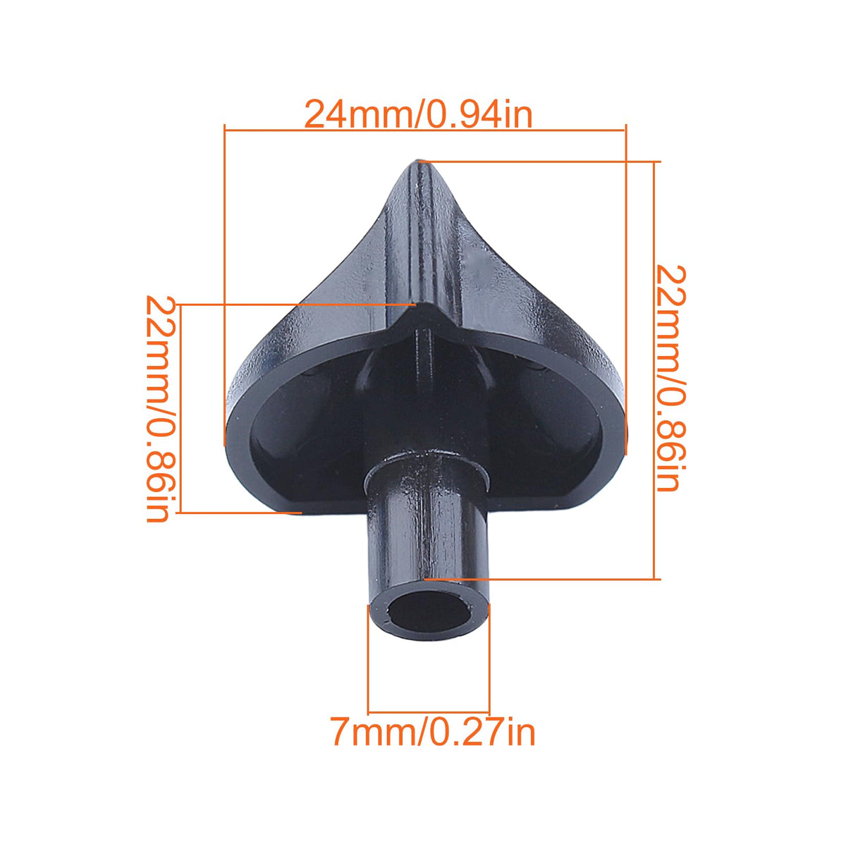 Mtanlo carb choke knob for Stihl BR550 installation-ready design for easy fit