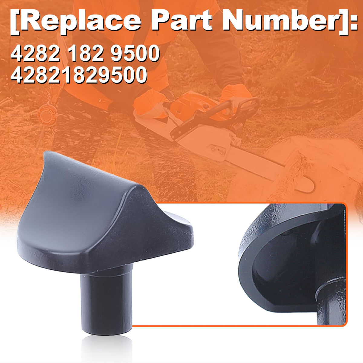 Mtanlo carb choke knob for Stihl BR600 backpack blower detail for reliable maintenance